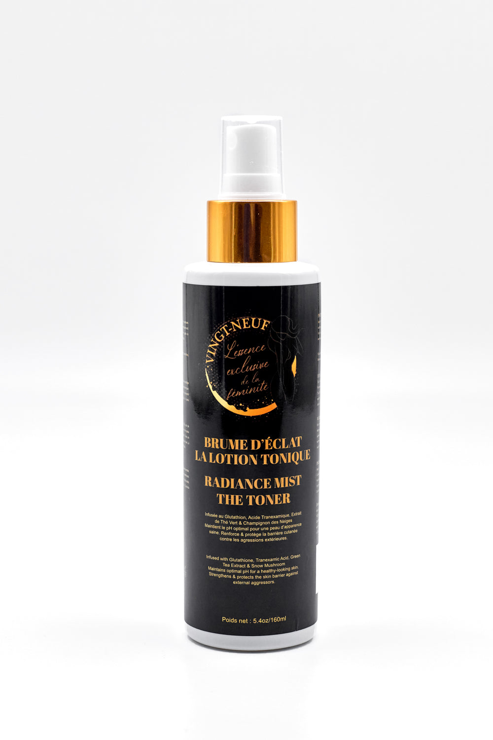 Vingt-Neuf Glow Fresh Face Mist 160ml refreshing facial mist bottle front view