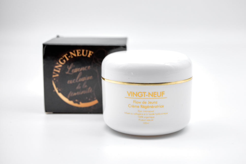 Vingt-Neuf Retinol Face Cream 100ml anti-aging night cream jar with branded box