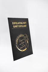Vingt-Neuf exfoliating mitt textured surface designed for deep body exfoliation