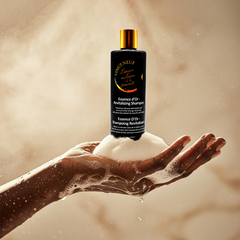 Vingt-Neuf Revitalizing Shampoo applied to hair for gentle cleansing and revitalizing care
