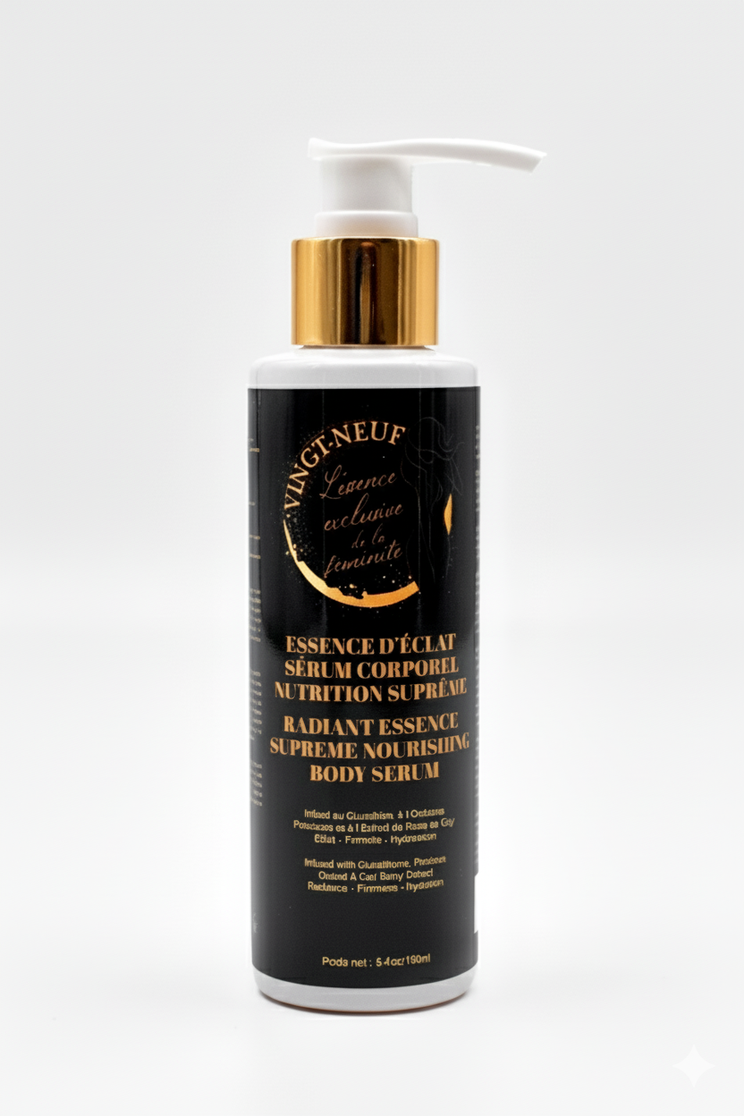 Vingt-Neuf Exotic Glow Body Serum 160ml nourishing body serum bottle front view